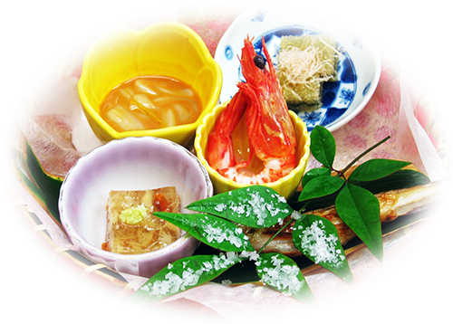 季節料理盛り合わせイメージ