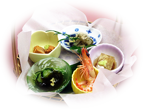 季節料理盛り合わせイメージ